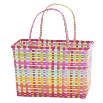 shopping basket Jolie colorful, medium
