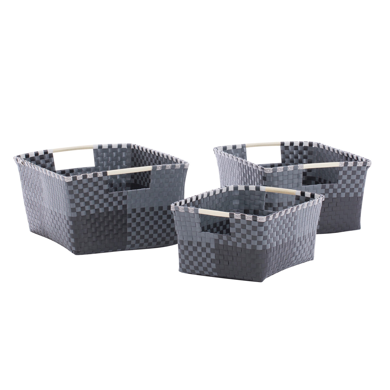 Minky Aufbewahrungskorb-Set In Grau – Stylische Ordnung Für Reinigungstücher & Mikrofasertücher