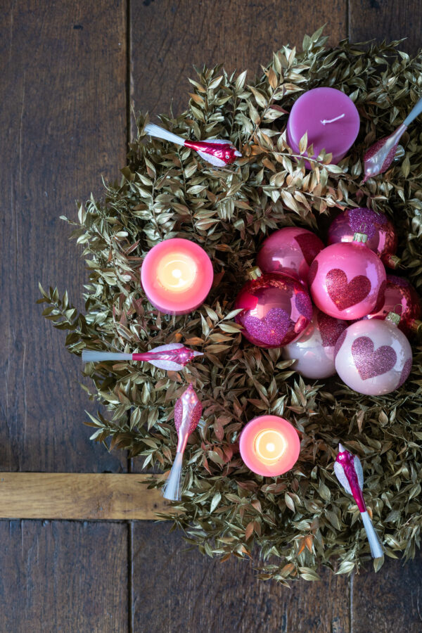 Christbaumschmuck Vogel zartfarben, Set/12 - 6 versch. Farben – Bild 3