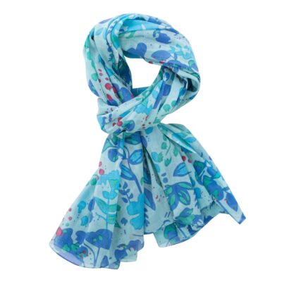 Tuch/Pareo Viola blau