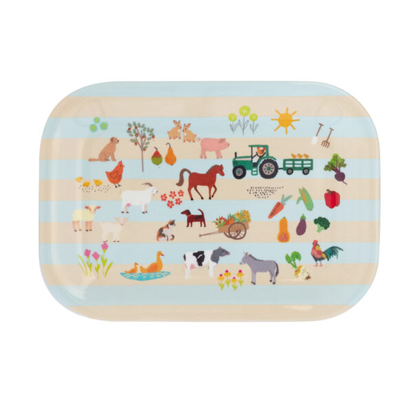 Melamin Servierteller My Little Farm, klein