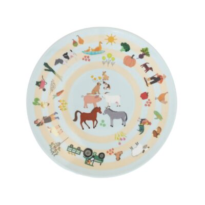 melamine plate My Little Farm, mini