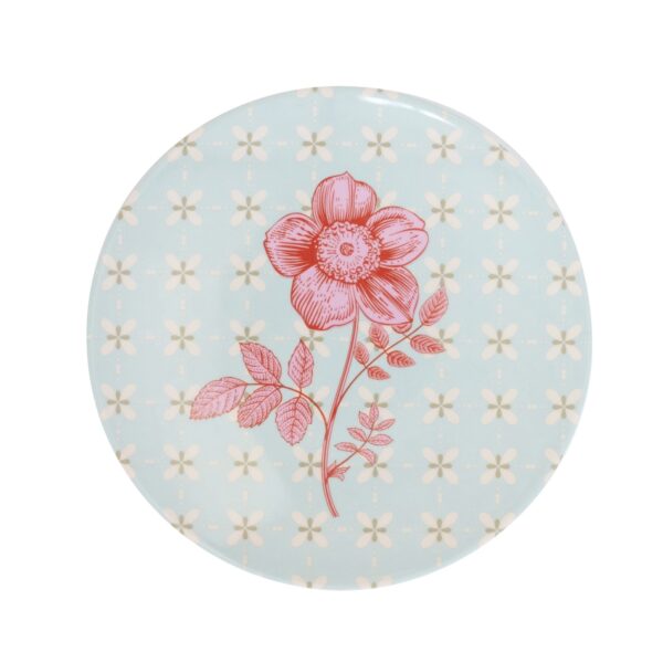 melamine plate Sunday-Rose, mini