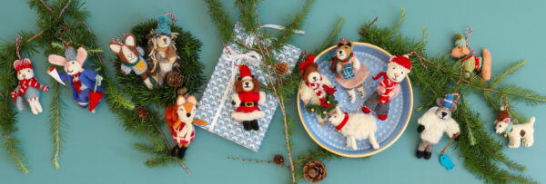 Felt Ornament Mr Mouse - Image 2