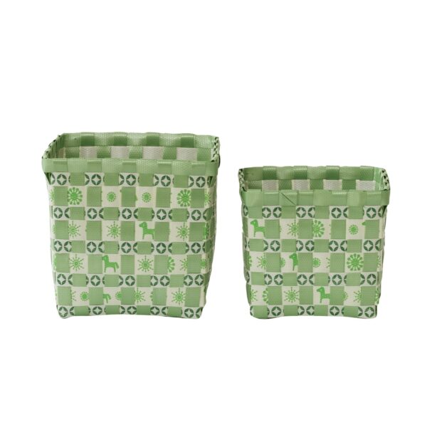 Blumenkörbchen Yule, 2er Set