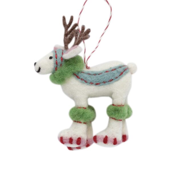 Felt Ornament Mr Elk
