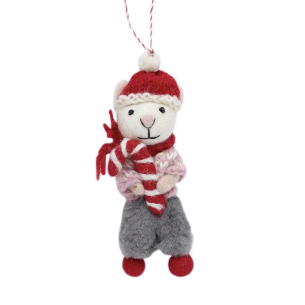 Felt Ornament Mr Mouse