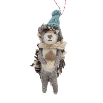 Felt Ornament Hedgehog