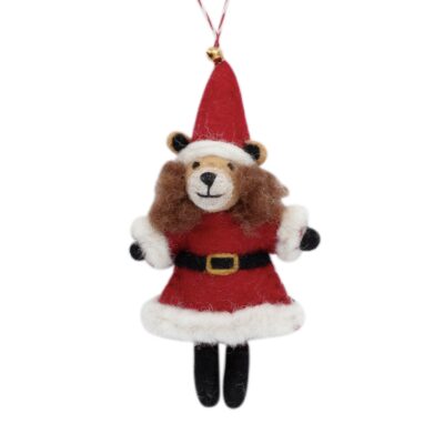 Felt Ornament Christmas Lion