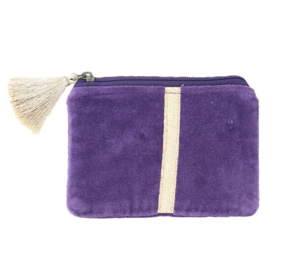Samttäschchen Violet