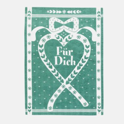 Küchenhandtuch Für Dich mint
