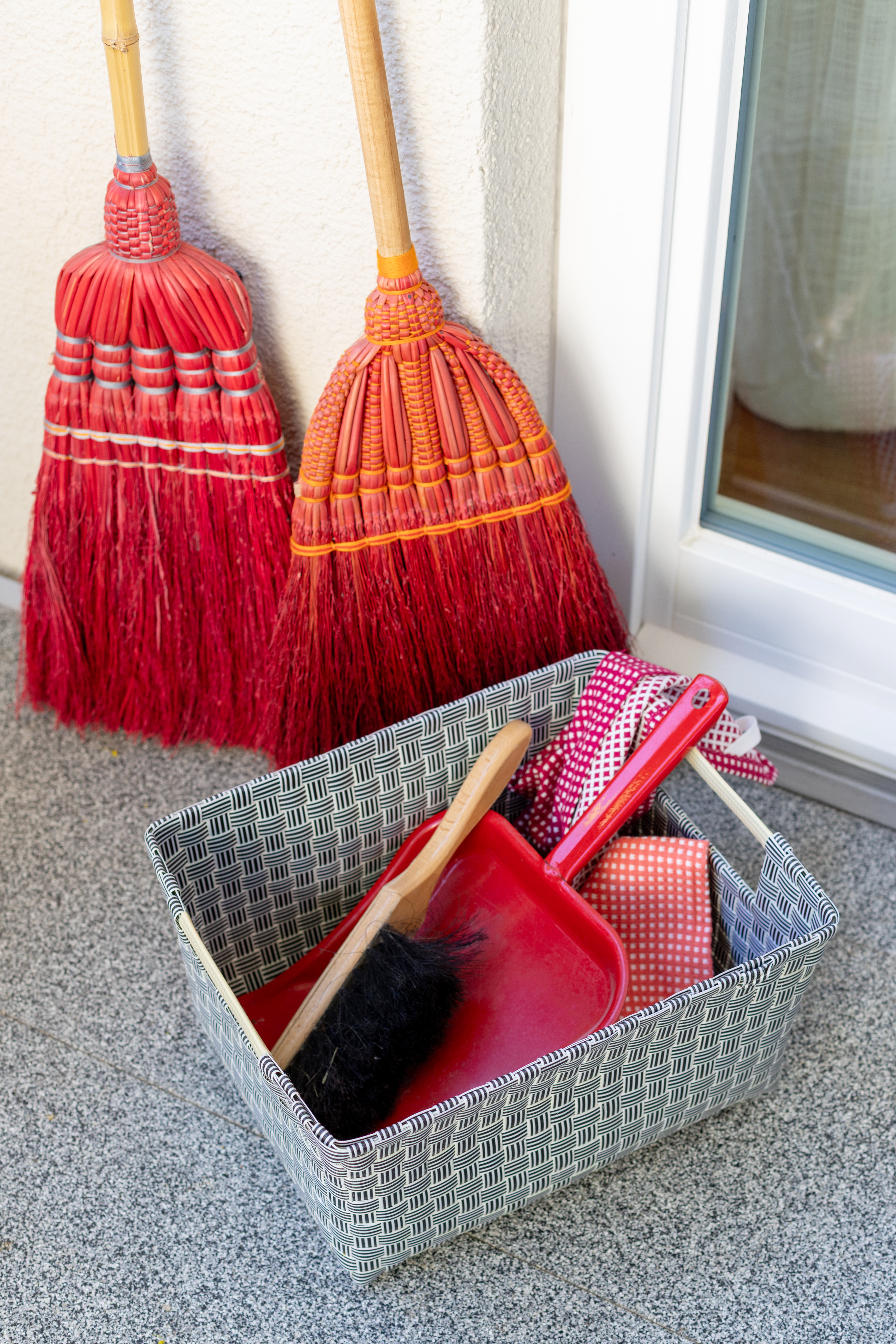 storage baskets Jess black, set of 3 - Image 2