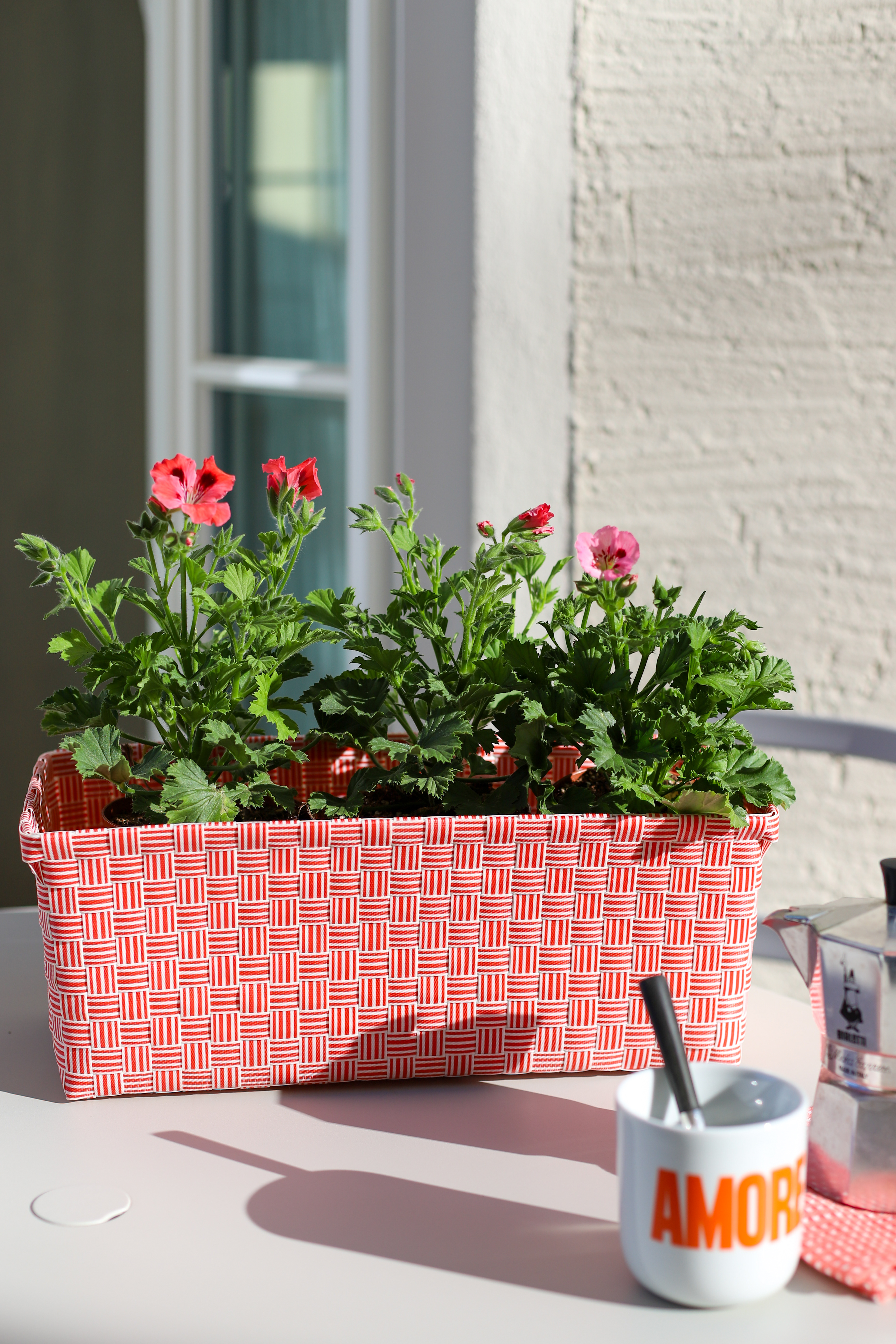 flower box Jess red - Image 2