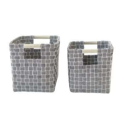 punnets Jess black, set of 2