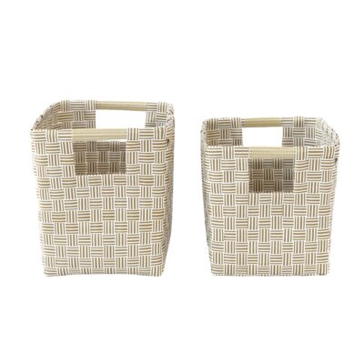 punnets Jess sand, set of 2